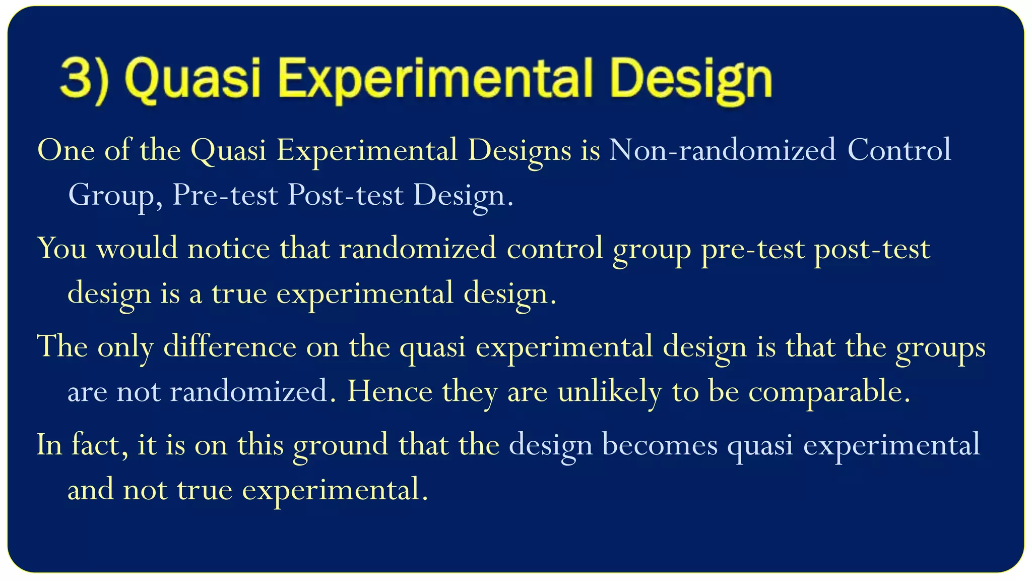 Experimental Research Design - Meaning, Characteristics and Classification