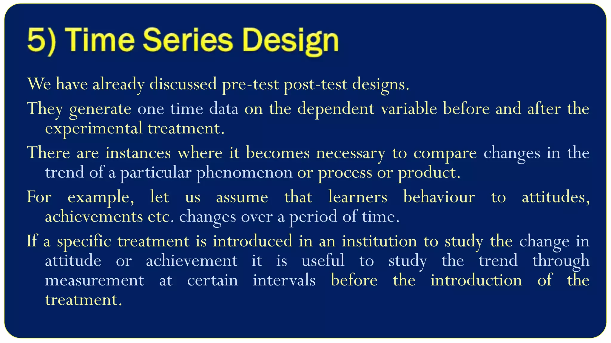 Experimental Research Design - Meaning, Characteristics and Classification