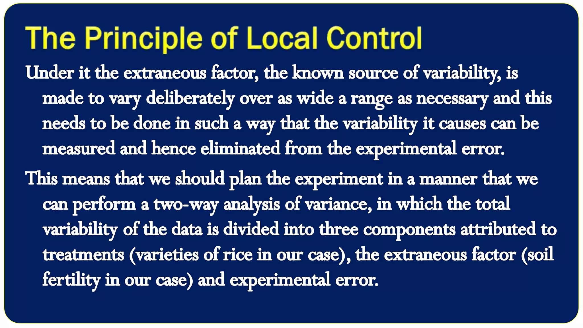 Experimental Research Design - Meaning, Characteristics and Classification
