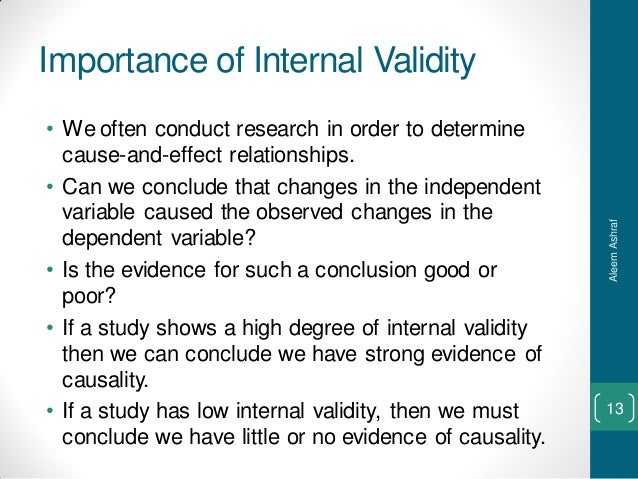Validity in research