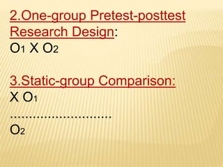 Experimental Research