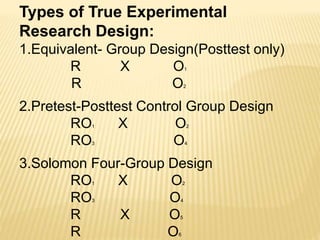 Experimental Research