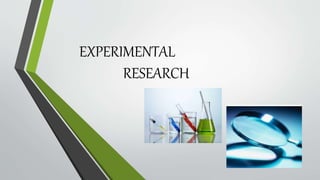 Experimental research | PPT