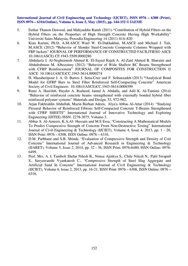 Experimental study on flexural behavior of the self compacting concrete ...