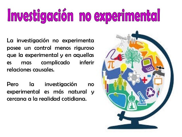 Diseño experimental y no experimental de la investigación