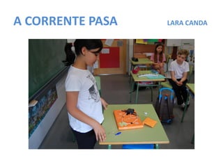 A CORRENTE PASA LARA CANDA
 