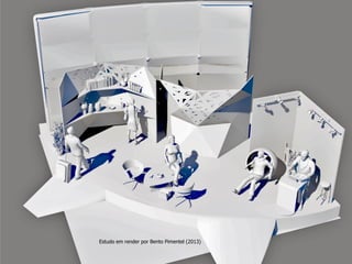 Estudo em render por Bento Pimentel (2013)  