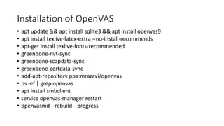 Openvas Routers OpenVAS | PPTX