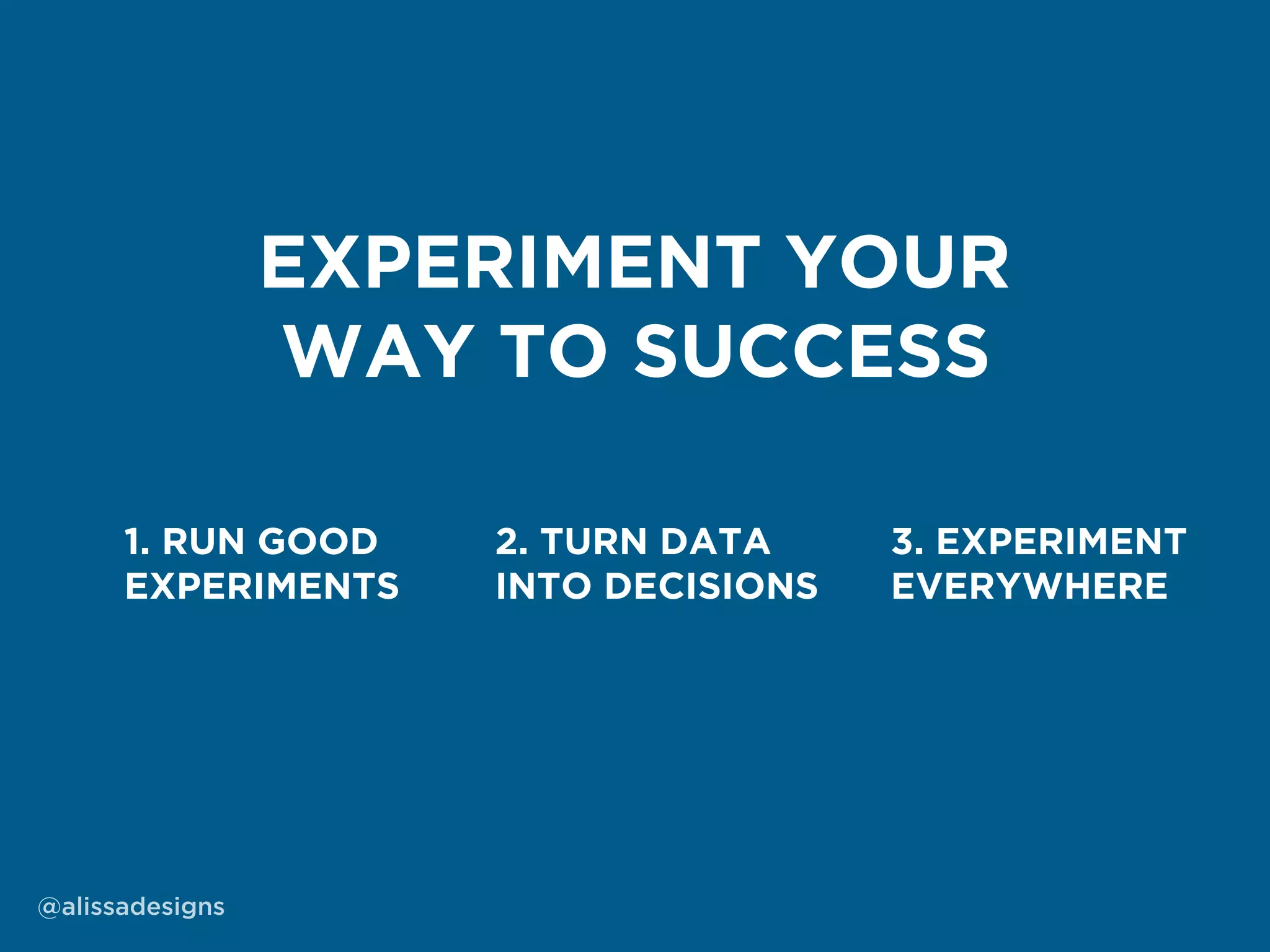Lean Experiments for Agile Teams | PPT