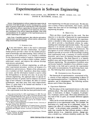 Experimentation in software_engineering_1986
