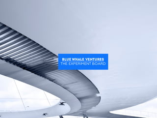 BLUE WHALE VENTURES
THE EXPERIMENT BOARD
 