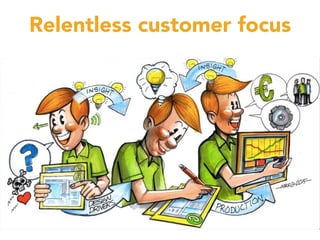 Relentless customer focus
 