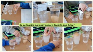 De ce înotăm mai uşor în mare decât în apa dulce?
 