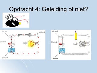 Opdracht 4: Geleiding of niet? 