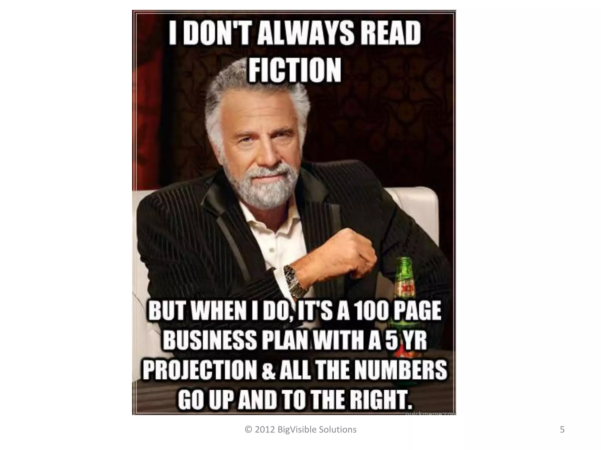 © 2012 BigVisible Solutions 5
 