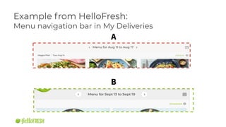 Experimenting our way forward @ HelloFresh | PDF