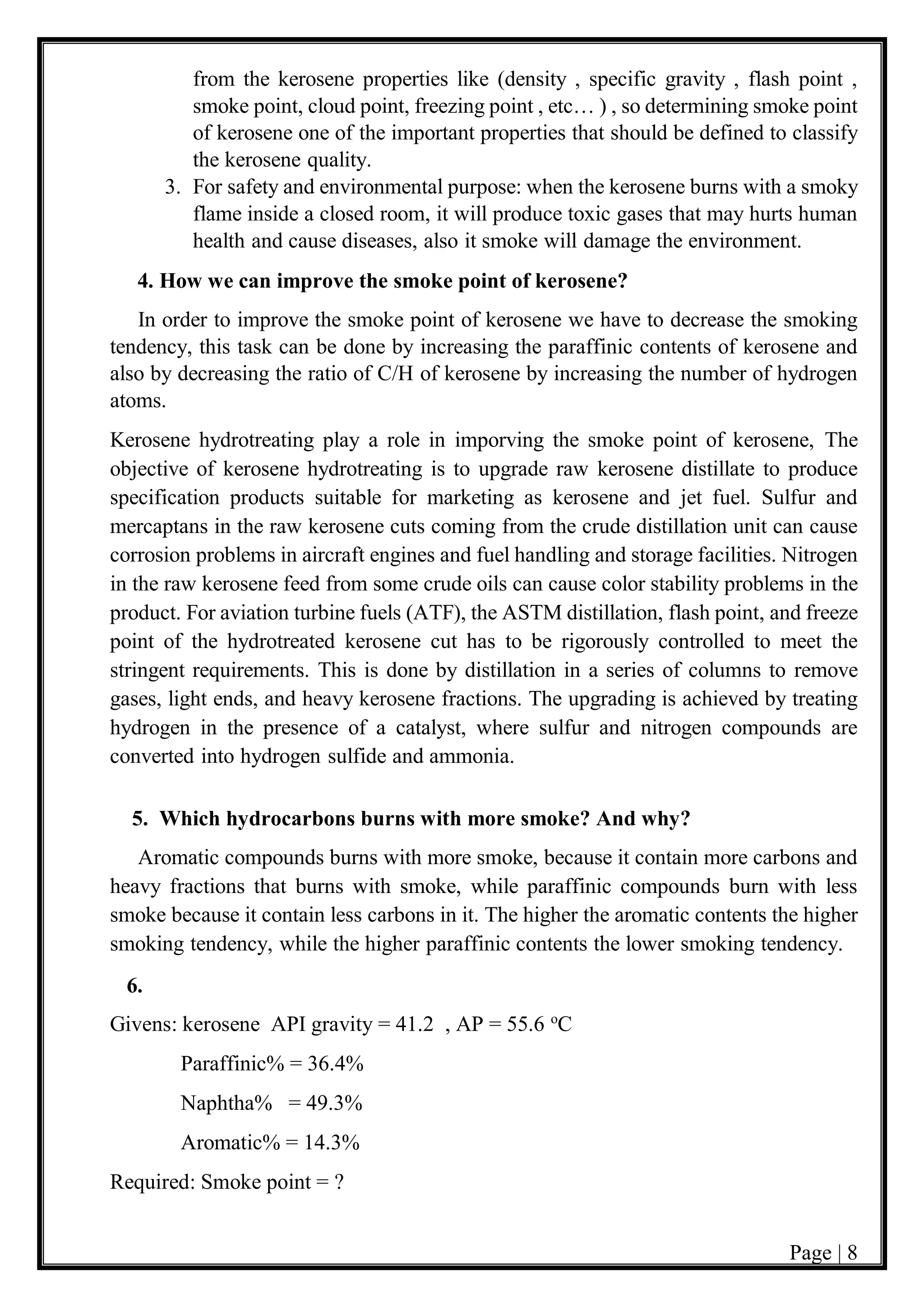Standard Test for Smoke Point for Kerosene and Aviation Turbine fuel ...