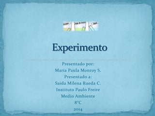 Experimento de tizas, limón, vinagre y agua. | PPT