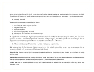 Experimento carne