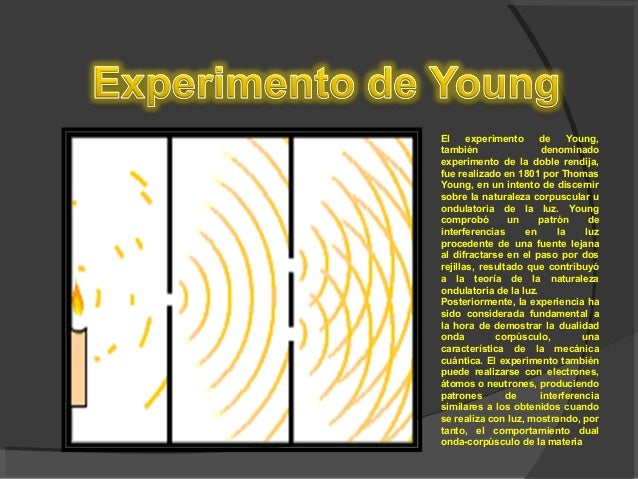 Experimento De Young En Que Consiste