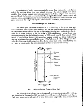 Experiment On Precast Concrete Wall Pdf