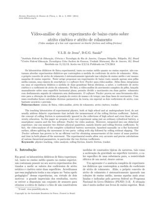 Revista Brasileira de Ensino de Fsica, v. 36, n. 3, 3503 (2014) 
www.sb 