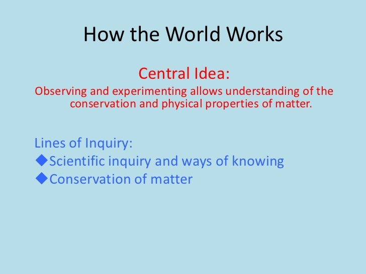 How The World Works how-the-world-works