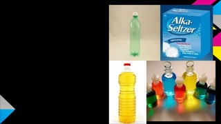 MATERIALS:
1- A clean 1 liter clear
bottle.
2- ¾ cup of water
3- Vegetable oil
4- Fizzing tablets
5- Food coloring
 