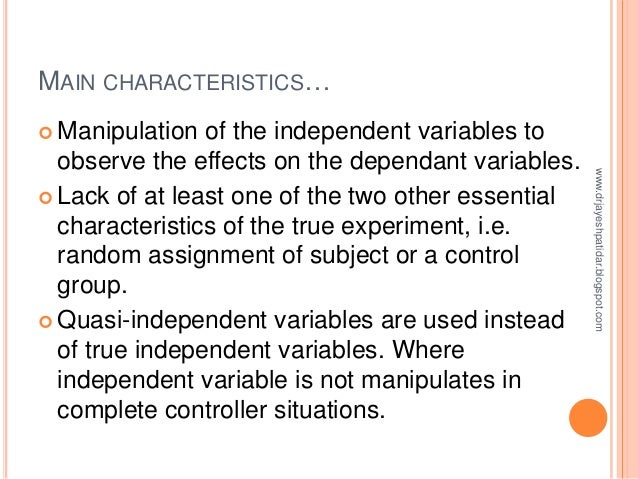 Experiments