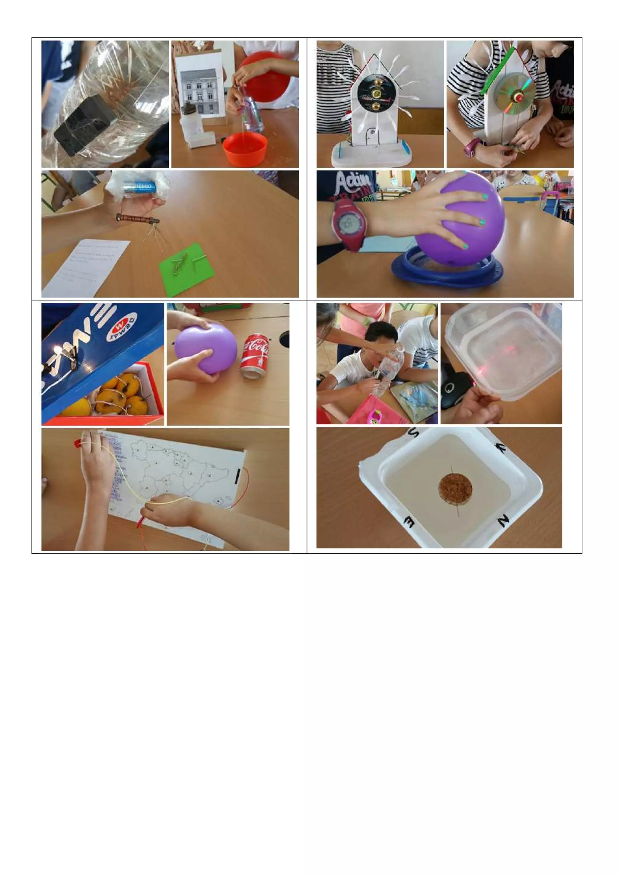 Experiments about energy