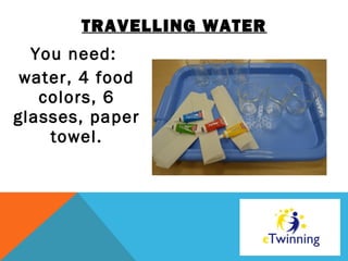 Experiment with food coloring | PPT