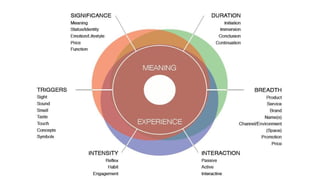 Experience
design
 