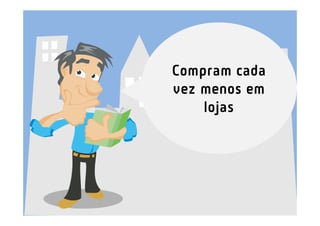 Compram cada
vez menos em
    lojas
 