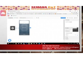 Vitor Barrigão Gonçalves
Escola Superior de Educação - Instituto Politécnico de Bragança
Email: vg@ipb.pt URL: facebook.com/vgportal
 