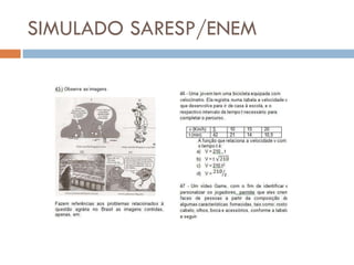 SIMULADO SARESP/ENEM 