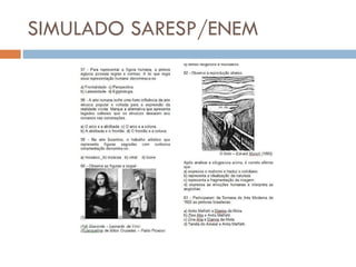 SIMULADO SARESP/ENEM 