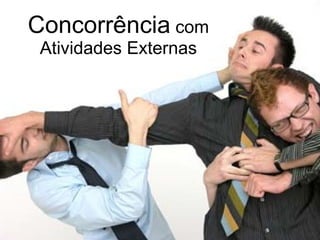 Concorrência  com Atividades Externas 