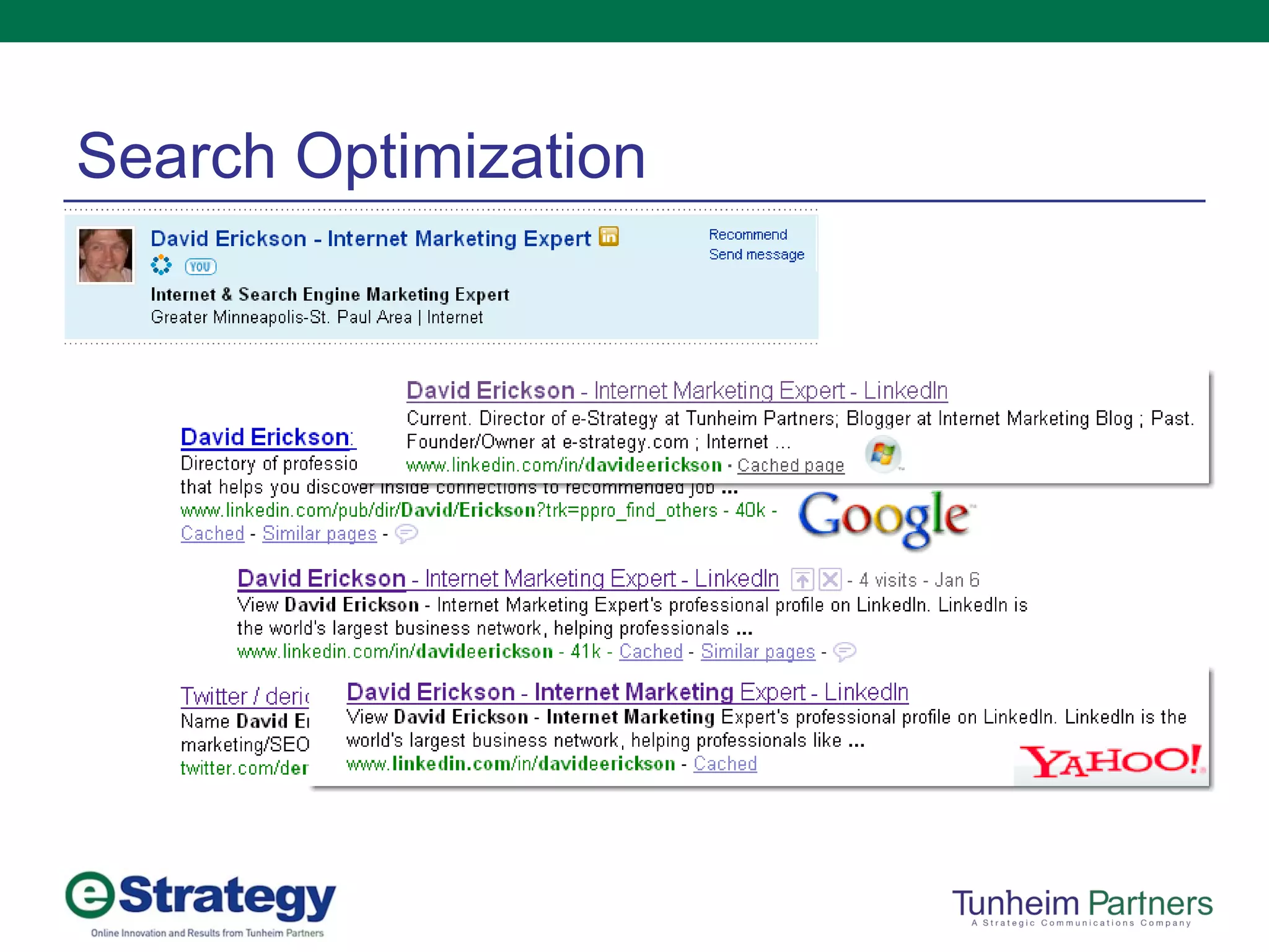 Search Optimization 