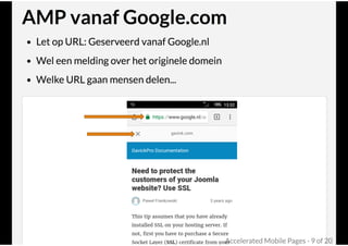Google AMP @ Joomla! Performance Expert Sessie