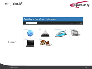 www.agentbase.de 35
Demo
AngularJS
 