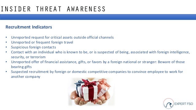 Expert FSO Insider Threat Awareness