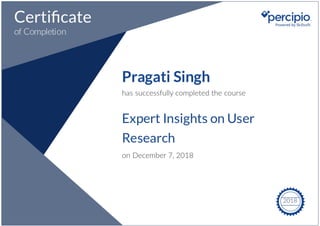 Expert insights on user research