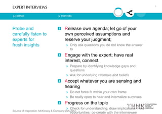 Expert interviews | PPTX