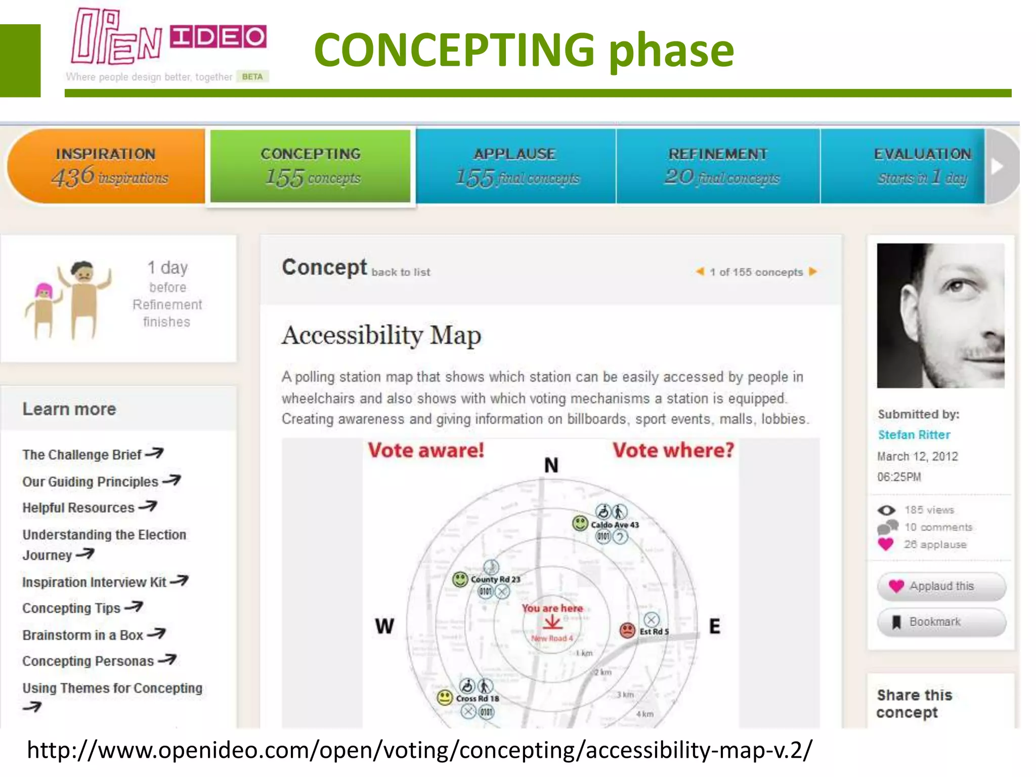 CONCEPTING phase




http://www.openideo.com/open/voting/concepting/accessibility-map-v.2/
 