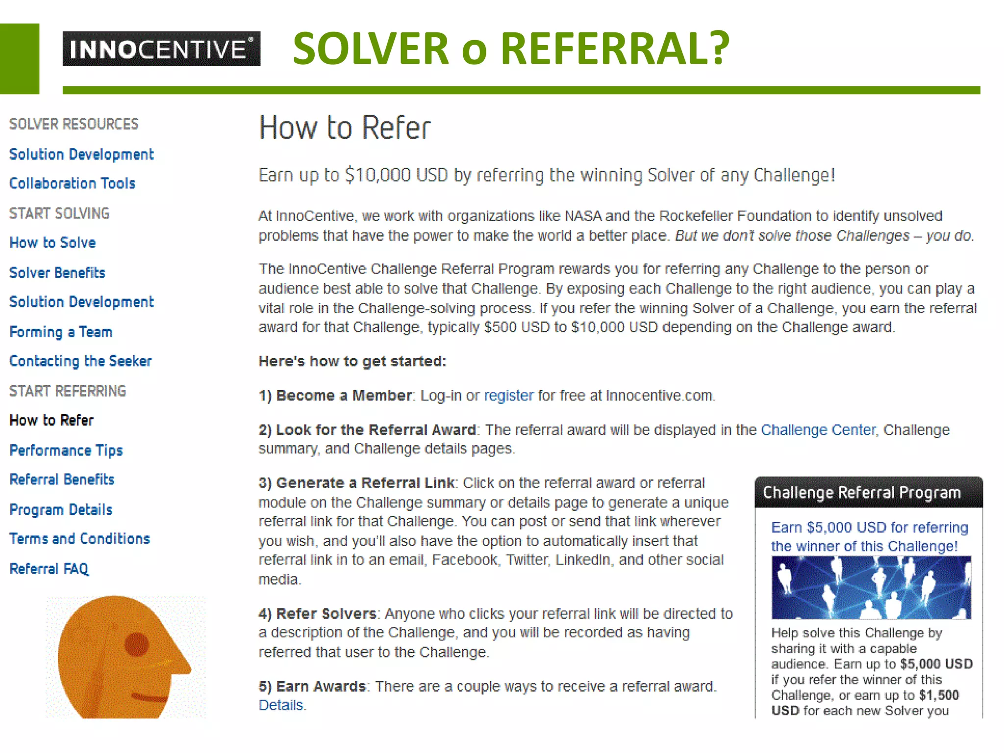 SOLVER o REFERRAL?
 