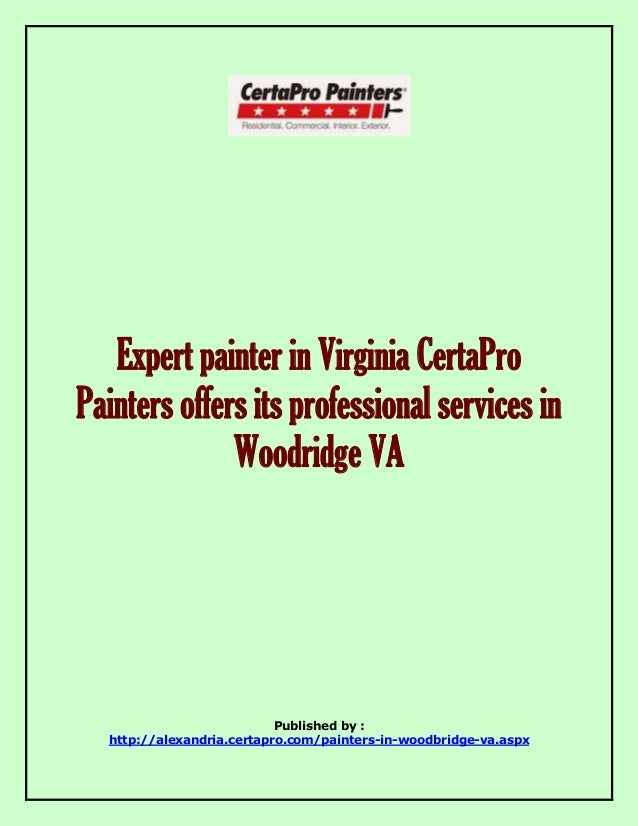 Expert painter in virginia certa pro painters offers its professional