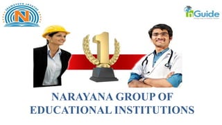 NARAYANA GROUP OF
EDUCATIONAL INSTITUTIONS
 