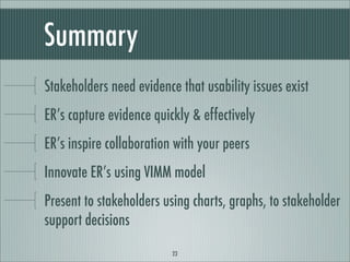 Conducting Expert Reviews Using the VIMM Model | PDF | Computer ...