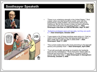 Experts On Credit Crisis