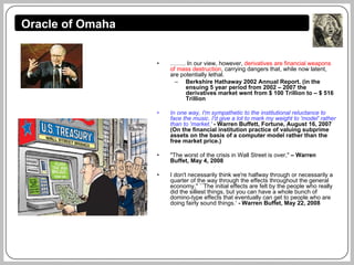 Experts On Credit Crisis